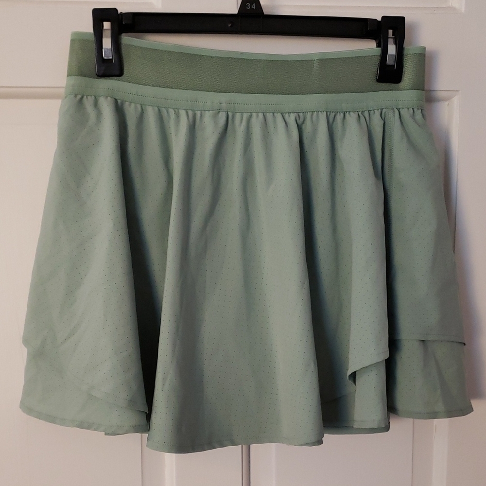 Stylish Women's Green Skort